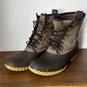 Men’s Signature LLBean Canvas Bean Boots
